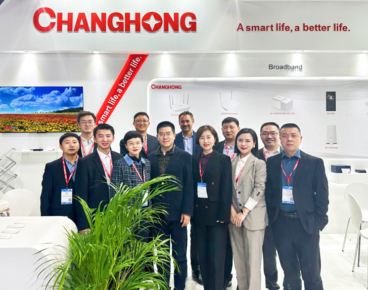 In the name of "Velocity", Changhong NeoNet's cutting-edge technology shines at MWC 2023
